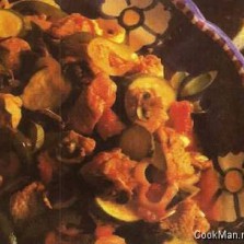 Рагу с телятиной по-средиземноморски, рецепт с фото